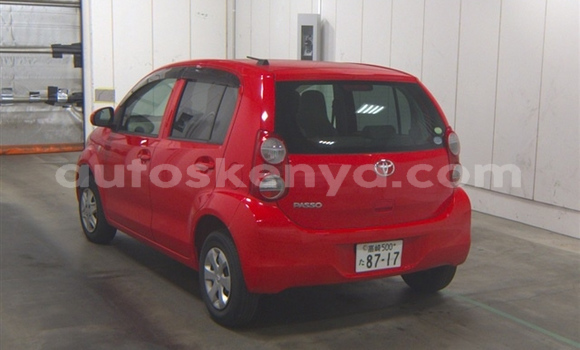 Buy New Toyota Passo Red Car in Mombasa in Coastal Kenya