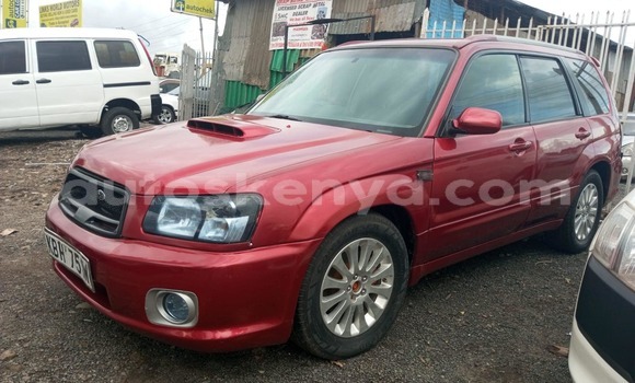 Oofamaa Subaru Forester Red Makiinaa iti Busia keessatti West Kenya keessatti