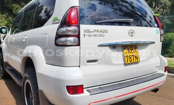 Buy Used Toyota Prado White Car in Changamwe in Coast Buy Used Toyota Prado White Car in Changamwe in Coast