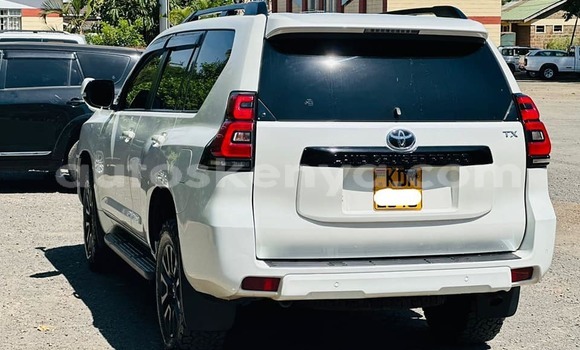 Oofamaa Toyota Prado White Makiinaa iti Bura keessatti Northeast Kenya keessatti Oofamaa Toyota Prado White Makiinaa iti Bura keessatti Northeast Kenya keessatti