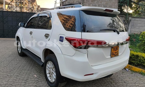 Buy Used Toyota Fortuner White Car in Changamwe in Coast Buy Used Toyota Fortuner White Car in Changamwe in Coast
