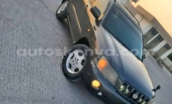 Oofamaa Toyota Kluger Black Makiinaa iti Bute keessatti Northeast Kenya keessatti