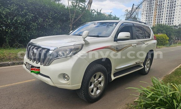 Oofamaa Toyota Land Cruiser White Makiinaa iti Chuka keessatti East Kenya keessatti