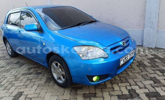 Buy Used Toyota Runx Blue Car in Bura in Northeast Kenya