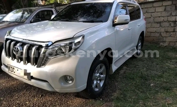Buy Used Toyota Prado White Car in Changamwe in Coast Buy Used Toyota Prado White Car in Changamwe in Coast