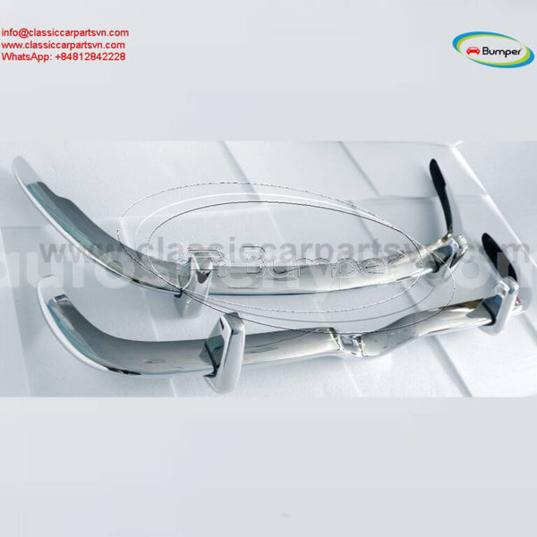 Big with watermark jaguar mark 2 1959 1967 slim bumpers new 4