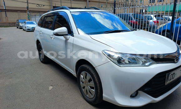 Buy Used Toyota Fielder White Car in Nairobi in Nairobi