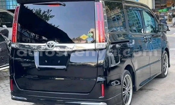 Oofamaa Toyota Noah Black Makiinaa iti Bute keessatti Northeast Kenya keessatti