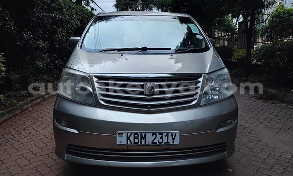 Oofamaa Toyota Alphard Silver Makiinaa iti Machakos keessatti Nairobi keessatti