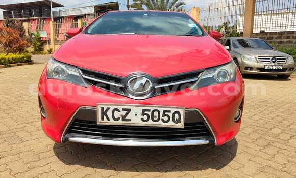 Buy Used Toyota Auris Red Car in Nairobi in Nairobi