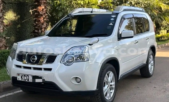 Oofamaa Nissan X–Trail White Makiinaa iti Griftu keessatti Northeast Kenya keessatti Oofamaa Nissan X–Trail White Makiinaa iti Griftu keessatti Northeast Kenya keessatti