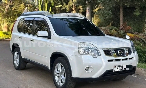 Oofamaa Nissan X–Trail White Makiinaa iti Griftu keessatti Northeast Kenya keessatti Oofamaa Nissan X–Trail White Makiinaa iti Griftu keessatti Northeast Kenya keessatti