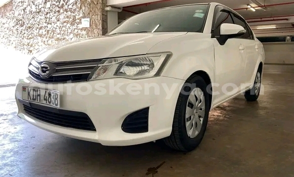 Nunua Ilio tumika Toyota Axio Nyeupe Gari ndani ya Bute nchini Kaskazini Mashariki mwa Kenya