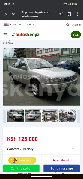 Big with watermark toyota corolla rift valley eldoret 28021