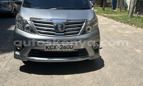 Buy Used Toyota Alphard Silver Car in Mombasa in Coastal Kenya