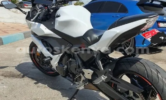 Buy Used Kawasaki Ninja White Bike in Import - Dubai in Central Kenya