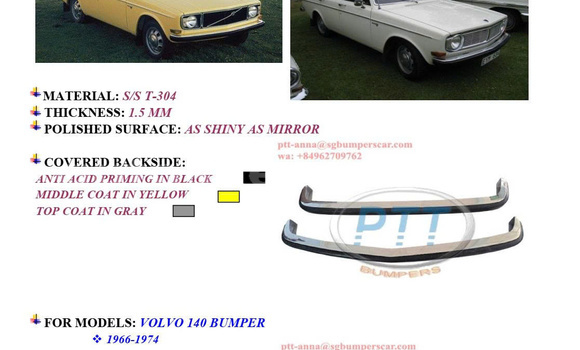 Volvo 140 bumpers