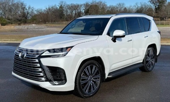 Buy Used Lexus LX White Car in Import - Dubai in Central Kenya