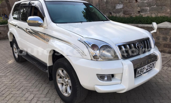Buy Used Toyota Prado White Car in Machakos in Nairobi