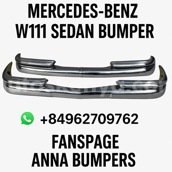 Big with watermark mercedes w111 sedan bumper