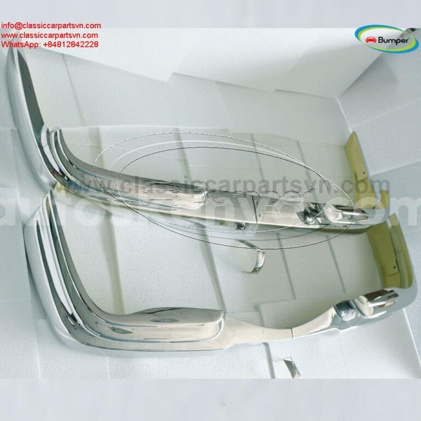 Big with watermark mercedes w111 w112 coupe bumpers 1959 1968 5