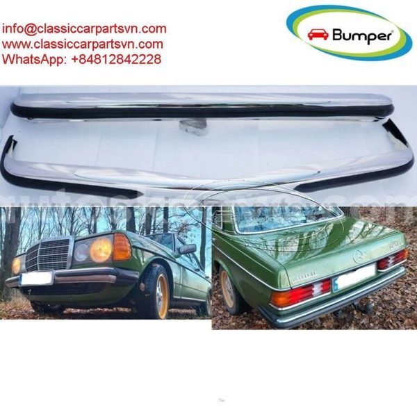 Big with watermark mercedes w123 sedan bumpers 1976 1985 1