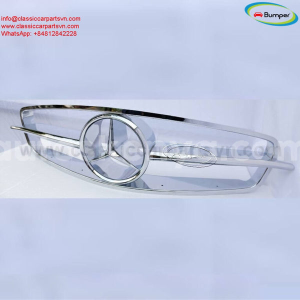 Big with watermark mercedes 190sl roadster front grille 4