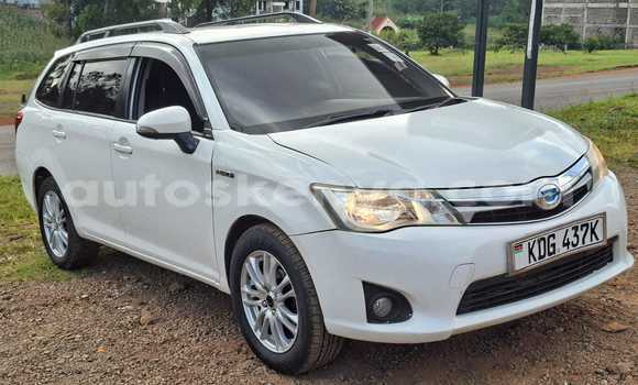 Buy Used Toyota Fielder White Car in Nairobi in Nairobi