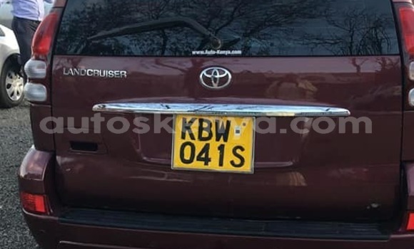 Nunua Ilio tumika Toyota Land Cruiser Prado Nyekundu Gari ndani ya Nairobi nchini Nairobi Nunua Ilio tumika Toyota Land Cruiser Prado Nyekundu Gari ndani ya Nairobi nchini Nairobi