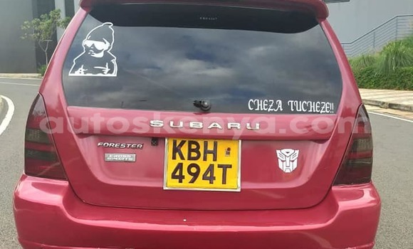 Buy Used Subaru Forester Red Car in Nairobi in Nairobi Buy Used Subaru Forester Red Car in Nairobi in Nairobi