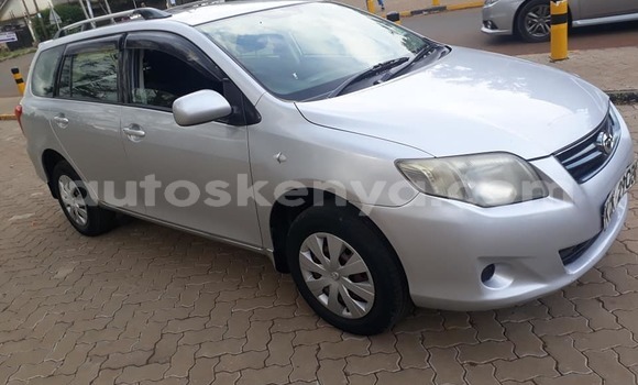 Oofamaa Toyota Fielder Silver Makiinaa iti Nairobi keessatti Nairobi keessatti