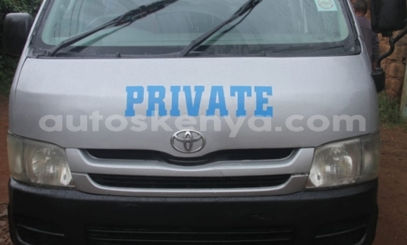 Buy Used Toyota Hiace Silver Car in Nairobi in Nairobi