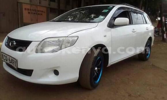 Oofamaa Toyota Fielder White Makiinaa iti Nairobi keessatti Nairobi keessatti