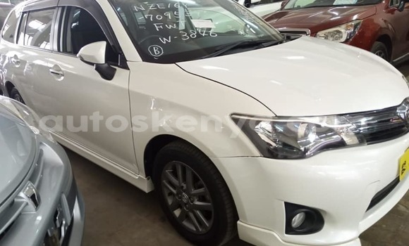 Buy Used Toyota Fielder White Car in Nairobi in Nairobi