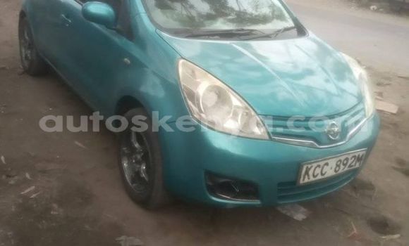 Oofamaa Nissan Note Green Makiinaa iti Mombasa keessatti Coastal Kenya keessatti