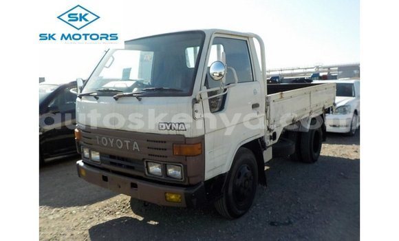 Imported Toyota Dyna White Netiree iti Import - Dubai keessatti Central Kenya keessatti