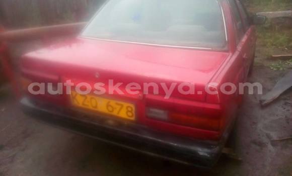 Oofamaa Nissan Sunny Red Makiinaa iti Ol Kalou keessatti Central Kenya keessatti