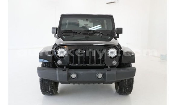 Nunua Imported Jeep Wrangler Nyeusi Gari ndani ya Import - Dubai nchini Kati Kenya