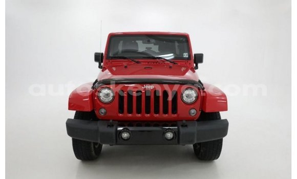 Nunua Imported Jeep Wrangler Nyekundu Gari ndani ya Import - Dubai nchini Kati Kenya