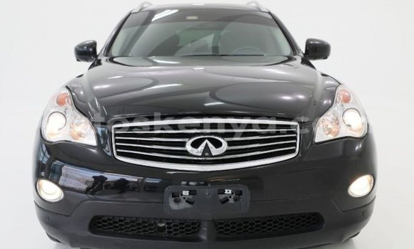 Nunua Imported Infiniti EX Nyeusi Gari ndani ya Import - Dubai nchini Kati Kenya