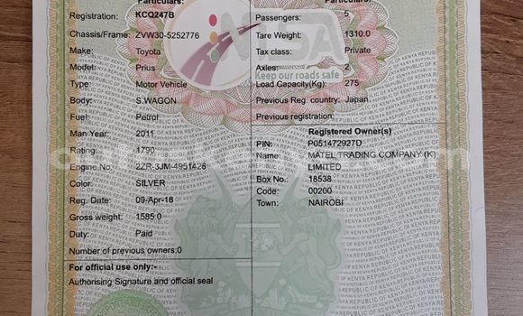 Oofamaa Toyota Prius Silver Makiinaa iti Nairobi keessatti Nairobi keessatti Oofamaa Toyota Prius Silver Makiinaa iti Nairobi keessatti Nairobi keessatti